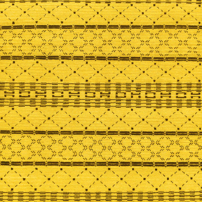 Solid Yellow Modern Rug, abs240yw