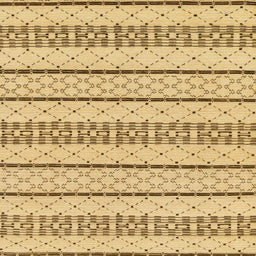 Square Abstract Cinnamon Brown Solid Rug, abs240