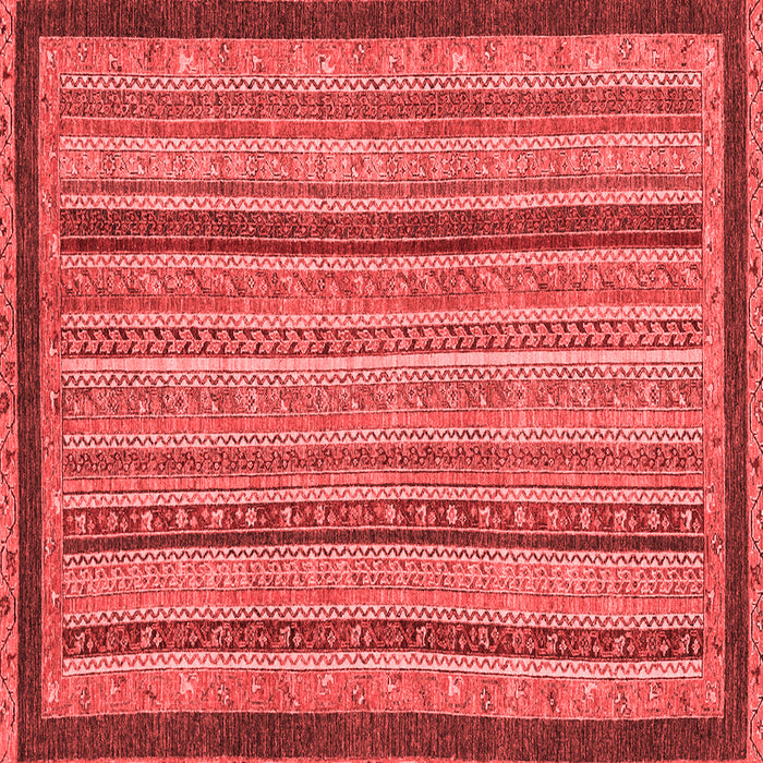 Machine Washable Oriental Red Modern Rug, wshabs2410red