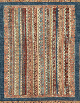 Abstract Camel Brown Oriental Rug, abs2410