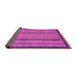 Sideview of Oriental Pink Modern Rug, abs2410pnk