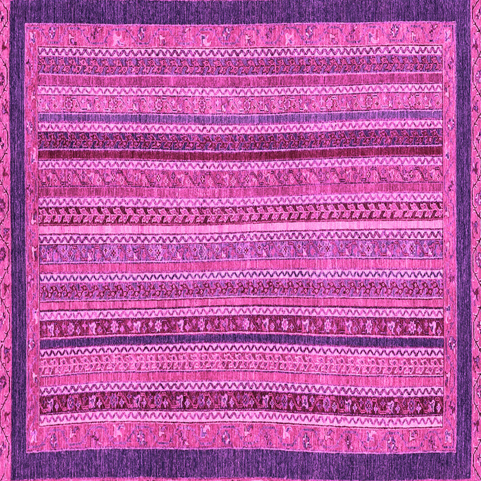 Square Oriental Pink Modern Rug, abs2410pnk