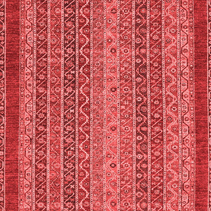 Machine Washable Oriental Red Modern Rug, wshabs2411red