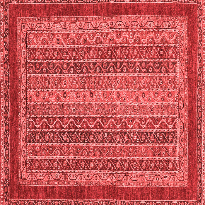 Machine Washable Oriental Red Modern Rug, wshabs2411red