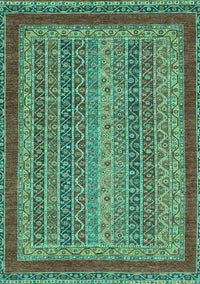 Oriental Turquoise Modern Rug, abs2411turq