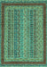 Oriental Turquoise Modern Rug, abs2411turq