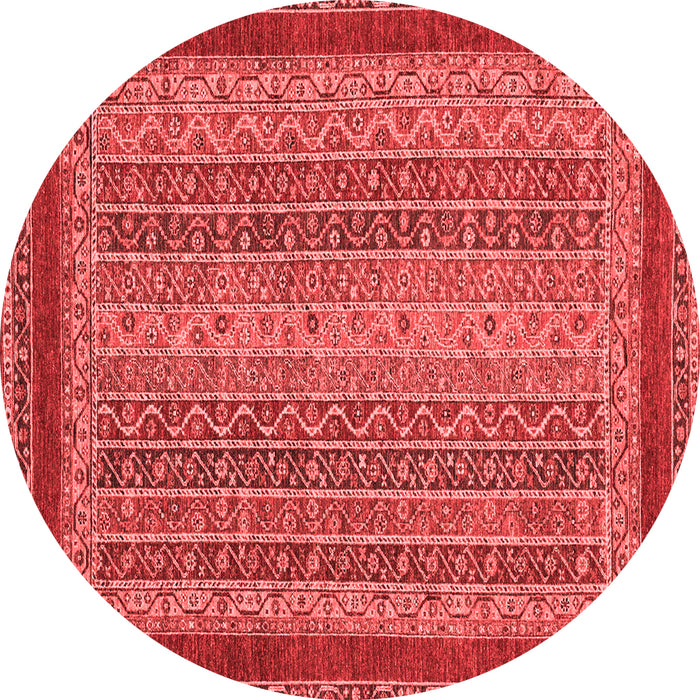 Machine Washable Oriental Red Modern Rug, wshabs2411red