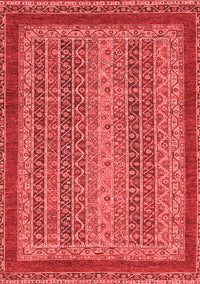 Oriental Red Modern Rug, abs2411red