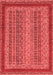 Oriental Red Modern Area Rugs