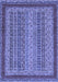 Oriental Blue Modern Rug, abs2411blu