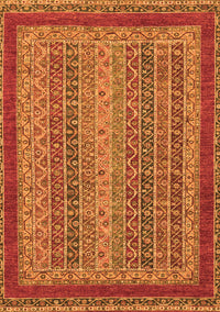 Oriental Orange Modern Rug, abs2411org