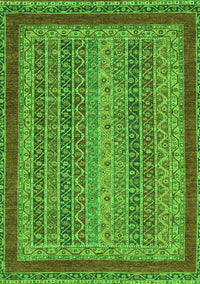 Oriental Green Modern Rug, abs2411grn