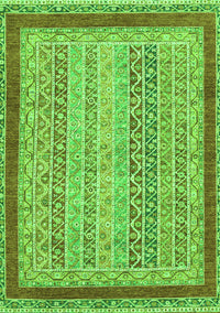 Oriental Green Modern Rug, abs2412grn