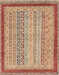 Machine Washable Abstract Brown Sugar Brown Rug, wshabs2412