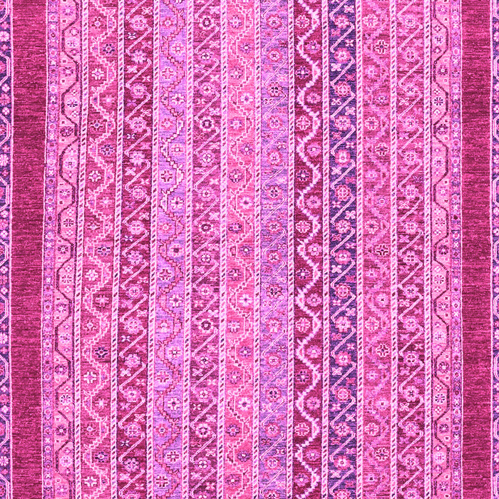 Machine Washable Oriental Pink Modern Rug, wshabs2412pnk