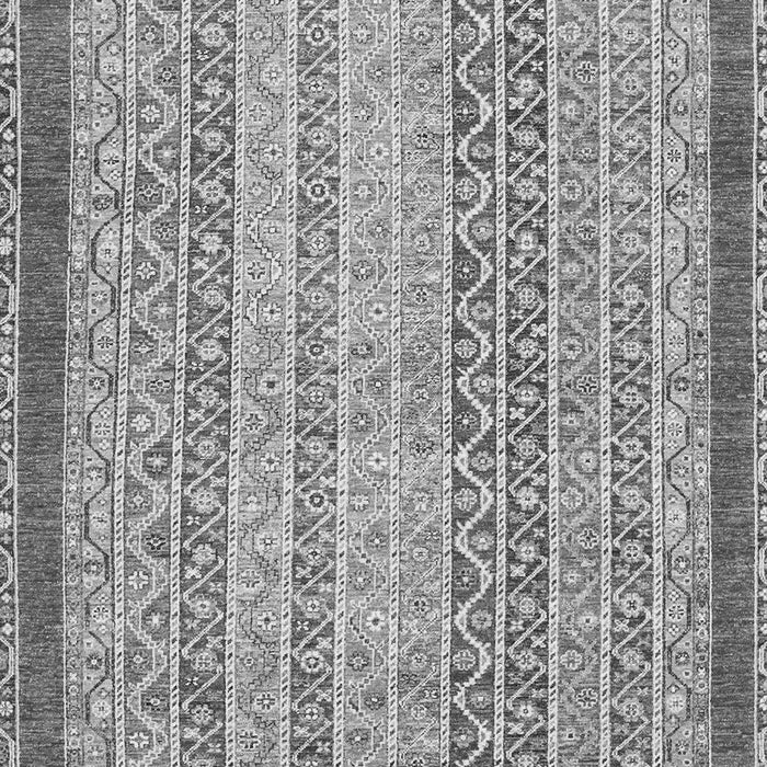 Machine Washable Oriental Gray Modern Rug, wshabs2412gry