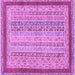 Square Oriental Purple Modern Rug, abs2412pur