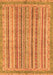 Machine Washable Oriental Orange Modern Area Rugs, wshabs2413org