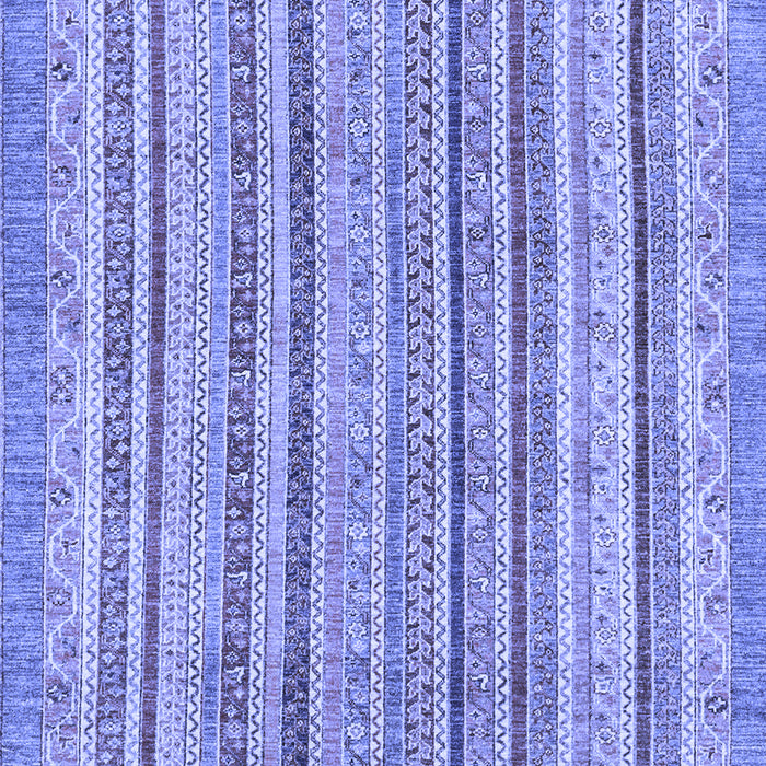 Machine Washable Oriental Blue Modern Rug, wshabs2413blu