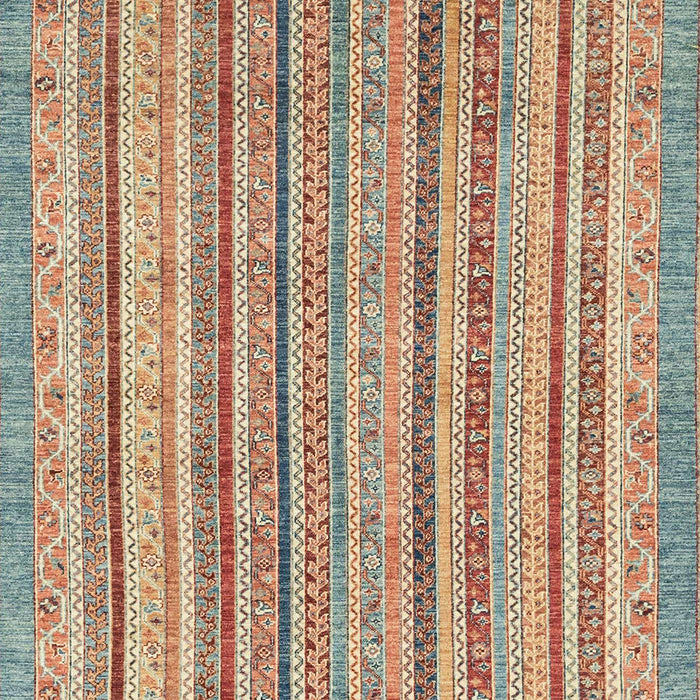 Machine Washable Abstract Gold Brown Rug, wshabs2413