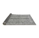 Sideview of Oriental Gray Modern Rug, abs2414gry