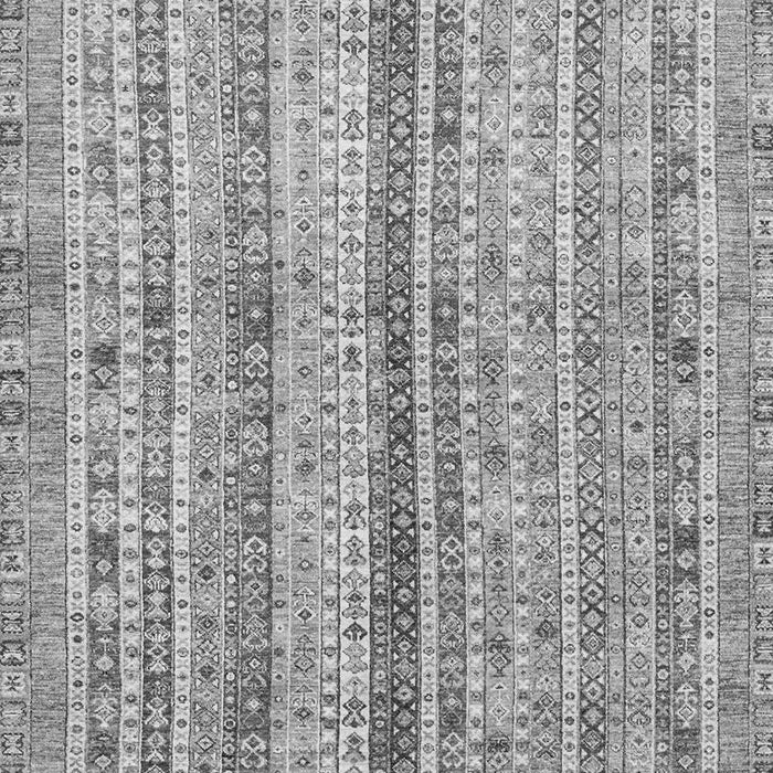 Machine Washable Oriental Gray Modern Rug, wshabs2414gry