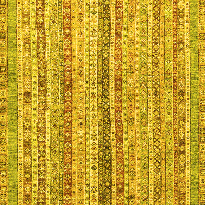 Oriental Yellow Modern Rug, abs2414yw