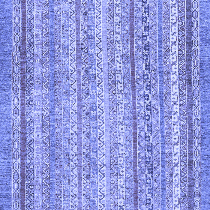 Machine Washable Oriental Blue Modern Rug, wshabs2415blu
