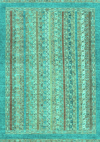 Oriental Turquoise Modern Rug, abs2415turq