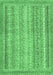 Oriental Emerald Green Modern Rug, abs2415emgrn