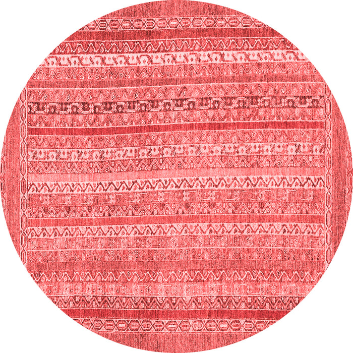 Machine Washable Oriental Red Modern Rug, wshabs2415red