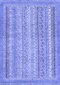 Oriental Blue Modern Rug, abs2415blu