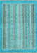 Oriental Light Blue Modern Rug, abs2415lblu