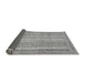 Sideview of Oriental Gray Modern Rug, abs2415gry