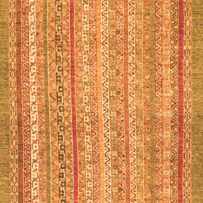 Machine Washable Oriental Orange Modern Area Rugs, wshabs2415org