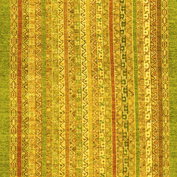 Oriental Yellow Modern Rug, abs2415yw