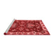 Modern Red Washable Rugs