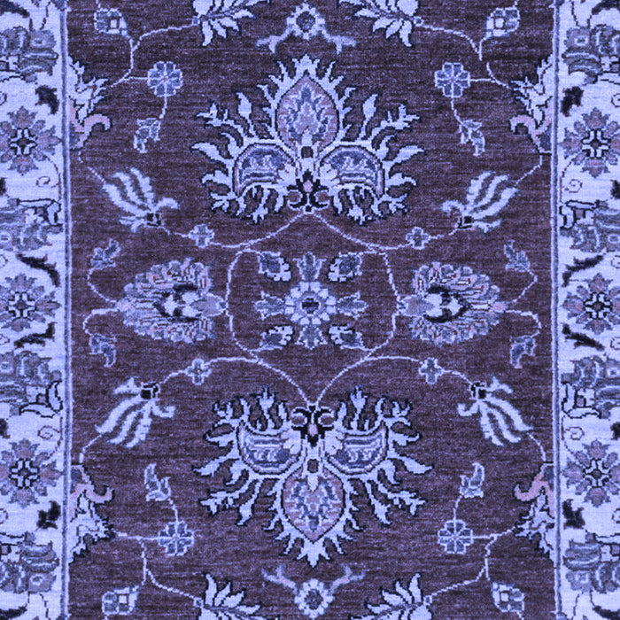 Abstract Blue Modern Rug, abs2416blu