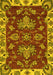 Abstract Yellow Modern Rug, abs2416yw