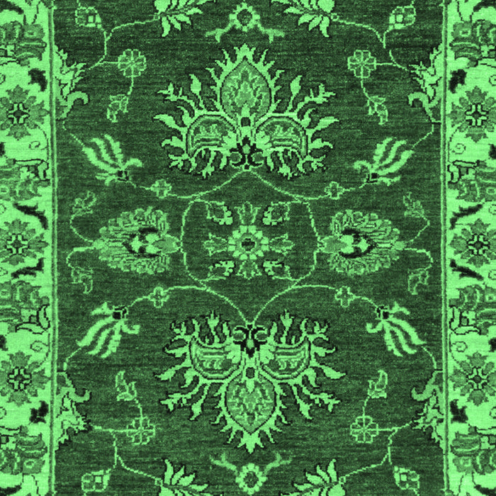 Abstract Emerald Green Modern Rug, abs2416emgrn