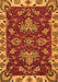 Abstract Orange Modern Rug, abs2416org