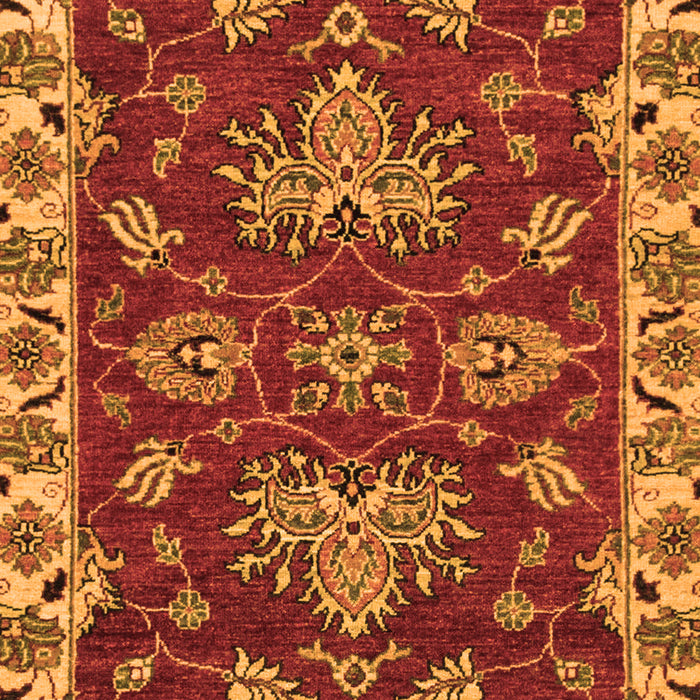 Abstract Orange Modern Rug, abs2416org