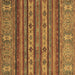 Square Abstract Brown Modern Rug, abs2417brn