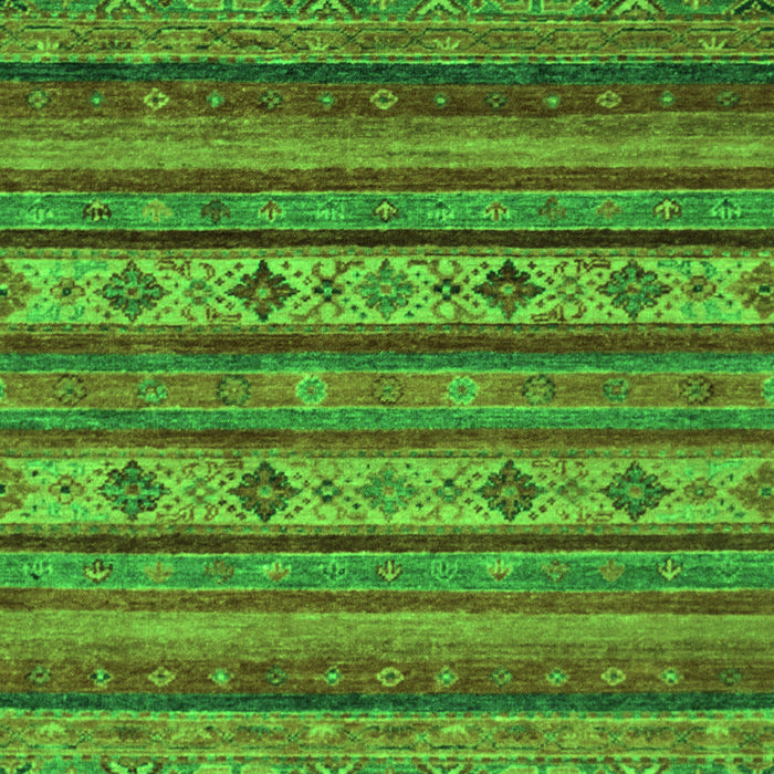 Machine Washable Abstract Green Modern Area Rugs, wshabs2417grn