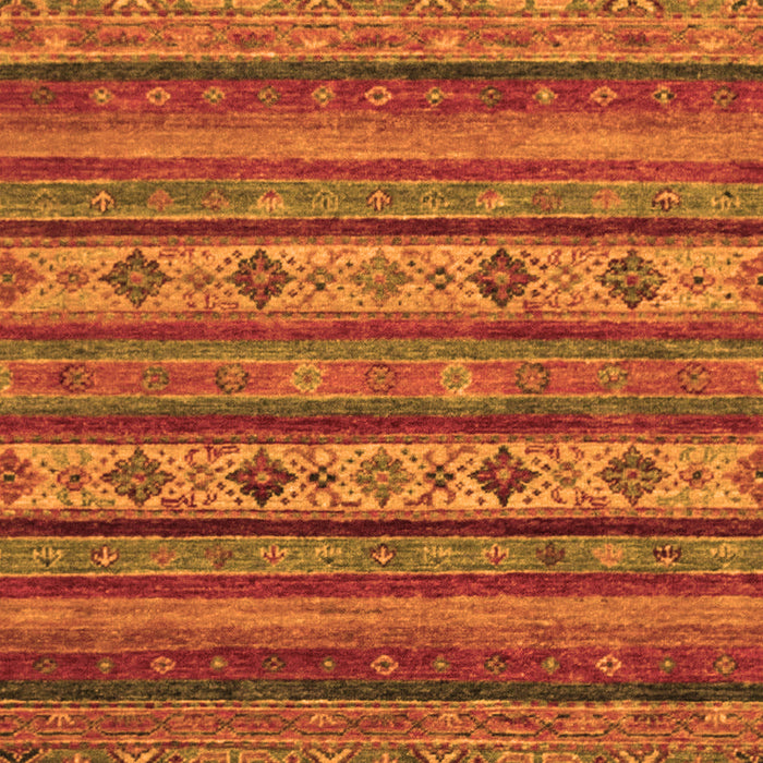 Machine Washable Abstract Orange Modern Area Rugs, wshabs2417org