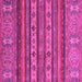 Square Abstract Pink Modern Rug, abs2417pnk