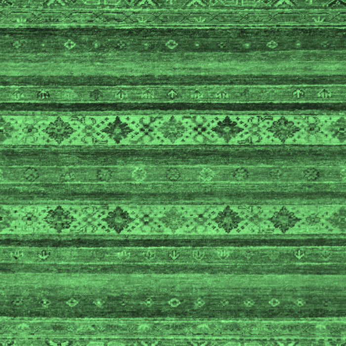 Machine Washable Abstract Emerald Green Modern Area Rugs, wshabs2417emgrn