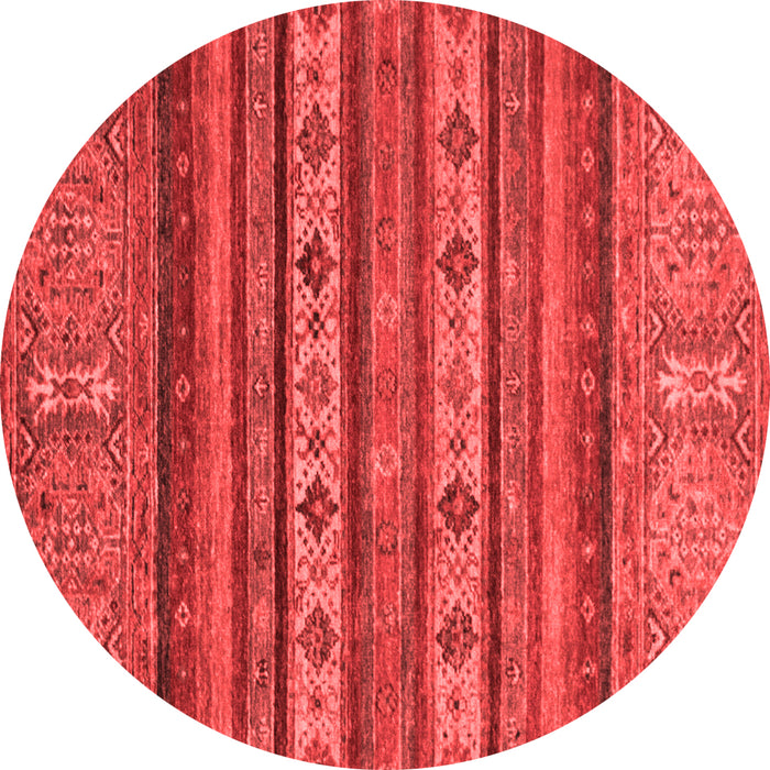 Abstract Red Modern Rug, abs2417red