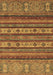 Abstract Brown Modern Rug, abs2417brn