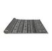 Sideview of Abstract Gray Modern Rug, abs2417gry